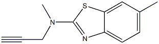 2-Benzothiazolamine,N,6-dimethyl-N-2-propynyl-(9CI)