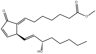9-oxo-15-hydroxy-delta 7,10,13-prostatrienoic acid methyl ester