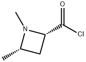 2-Azetidinecarbonyl chloride, 1,4-dimethyl-, cis- (9CI)