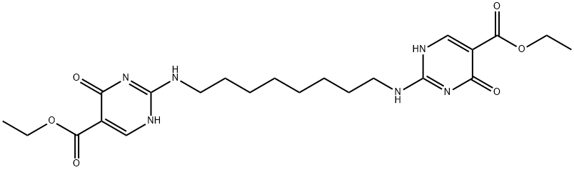 ethyl 2-[8-[(5-ethoxycarbonyl-4-oxo-3H-pyrimidin-2-yl)amino]octylamino ]-4-oxo-3H-pyrimidine-5-carboxylate