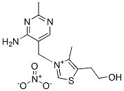 3-[(4-Amino-2-methylpyrimidin-5-yl)methyl]-5-(2-hydroxyethyl)-4-methylthiazolium  nitrate