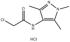 2-氯-N-(1,3,5-三甲基-1H-吡唑-4-基)乙酰胺盐酸盐