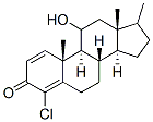 4-chloro-11-hydroxy-17-methylandrosta-1,4-dien-3-one