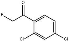 Ethanone, 1-(2,4-dichlorophenyl)-2-fluoro- (9CI)