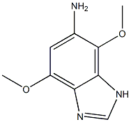 Benzimidazole, 5(or 6)-amino-4,7-dimethoxy- (7CI)