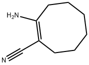 1-Cyclooctene-1-carbonitrile,2-amino-(9CI)