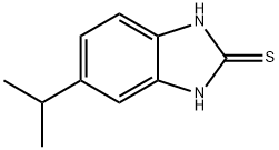 2H-Benzimidazole-2-thione,1,3-dihydro-5-(1-methylethyl)-(9CI)