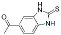 Ethanone, 1-(2,3-dihydro-2-thioxo-1H-benzimidazol-5-yl)- (9CI)