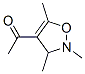 Ethanone, 1-(2,3-dihydro-2,3,5-trimethyl-4-isoxazolyl)- (9CI)