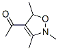 Ethanone, 1-(2,5-dihydro-2,3,5-trimethyl-4-isoxazolyl)- (9CI)