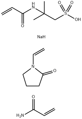 1-Propanesulfonic acid, 2-methyl-2-(1-oxo-2-propenyl)amino-, monosodium salt, polymer with 1-ethenyl-2-pyrrolidinone and 2-propenamide