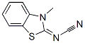 Cyanamide, (3-methyl-2(3H)-benzothiazolylidene)- (9CI)