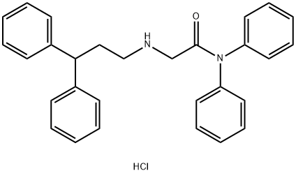 2-(3,3-Diphenylpropylamino)-N,N-diphenylacetamide hydrochloride