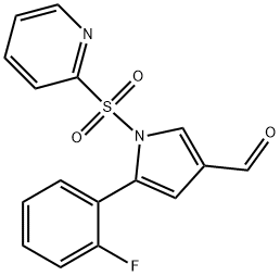 5-（2-氟苯基）-1-（吡啶-2-基磺酰基）-1H-吡咯-3-甲醛