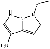 1H-Pyrazolo[1,5-b]pyrazol-3-amine,  5,6-dihydro-6-methoxy-