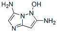 5H-Imidazo[1,2-b]pyrazole-3,6-diamine,  5-hydroxy-