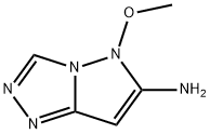 5H-Pyrazolo[5,1-c]-1,2,4-triazol-6-amine,  5-methoxy-