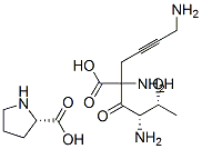 threonyl-(2,6-diamino-4-hexynoate)proline