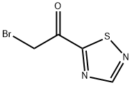 Ethanone, 2-bromo-1-(1,2,4-thiadiazol-5-yl)- (9CI)