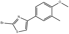 2-BROMO-4-(4-METHOXY-3-METHYLPHENYL)THIAZOLE