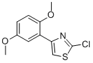 2-CHLORO-4-(2,5-DIMETHOXYPHENYL)THIAZOLE