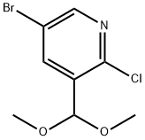 5-BROMO-2-CHLORO-3-DIMETHOXYMETHYL-PYRIDINE