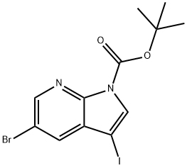 5-溴-3-碘-1H-吡咯并[2,3-B]吡啶-1-羧酸叔丁酯