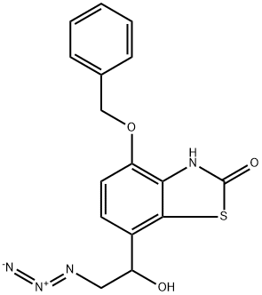 7-(2-azido-1-hydroxyethyl)-4-(benzyloxy)benzo[d]thiazol-2(3H)-one