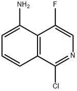 1-CHLORO-4-FLUOROISOQUINOLIN-5-AMINE