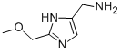 1H-Imidazole-5-methanamine,  2-(methoxymethyl)-