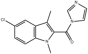 (5-CHLORO-1,3-DIMETHYL-1H-INDOL-2-YL)-1H-IMIDAZOL-1-YL-METHANONE