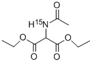 乙酰氨基丙二酸二乙酯-15N