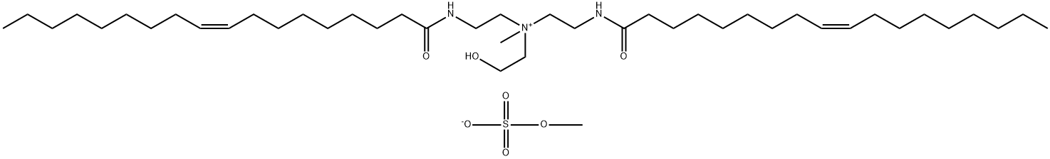 (2-hydroxyethyl)methylbis[2-[(1-oxooctadec-9-enyl)amino]ethyl]ammonium methyl sulphate