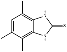 2H-Benzimidazole-2-thione,1,3-dihydro-4,5,7-trimethyl-(9CI)
