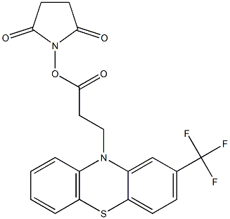 10-(3-propionyloxysuccinimide)-2-(trifluoromethyl)phenothiazine