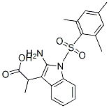 2-amino-3-((N-2,4,6-trimethylbenzenesulfonyl)indole)propionic acid