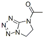 4H-Imidazo[1,2-d]tetrazole, 4-acetyl-5,6-dihydro- (9CI)