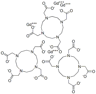 gadolinium 1,4,7,10-tetraazacyclododecane-N,N',N'',N'''-tetraacetate