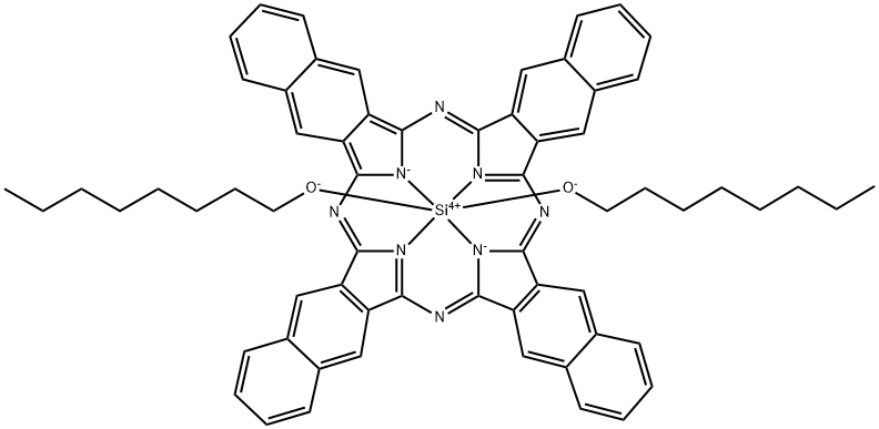 二辛基氧化硅(IV)2,3-萘醛菁