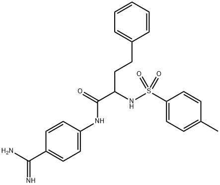 2-tosylamino-4-phenylbutyryl-4-amidinoanilide