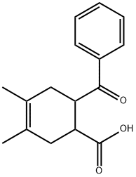 6-苯甲酰基-3,4-二甲基环己-3-烯-1-羧酸