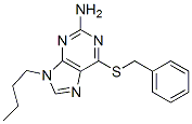 6-benzylsulfanyl-9-butyl-purin-2-amine