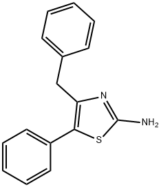 4-苯甲基-5-苯基-1,3-噻唑-2-胺