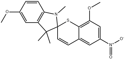 5,8'-DIMETHOXY-1,3,3-TRIMETHYL-6'-NITROSPIRO[INDOLINE-2,2'-THIOCHROMENE]