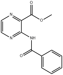 3-(Benzoyl)aminopyrazine-2-carboxylic acid methyl ester