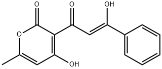 4-Hydroxy-3-[(Z)-3-hydroxy-1-oxo-3-phenyl-2-propenyl]-6-methyl-2H-pyran-2-one