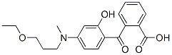 2-[4-[N-(3-Ethoxypropyl)-N-methylamino]-2-hydroxybenzoyl]benzoic acid