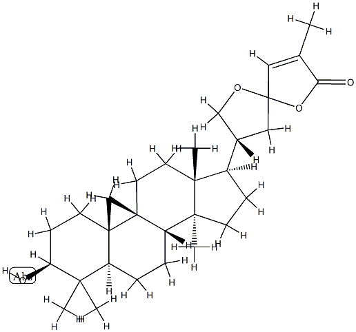 21,23-Epoxy-3β,23-dihydroxy-9,19-cyclo-5α-lanost-24-en-26-oic acid 26,23-lactone