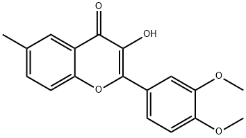 2-(3,4-二甲氧基苯基)-3-羟基-6-甲基-4H-1-苯并吡喃-4-酮