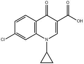 7-Chloro-1-cyclopropyl-4-oxo-1,4-dihydroquinoline-3-carboxylic acid